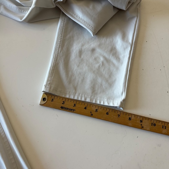 PUMA Dealer 5 Pocket Pure White Performance Stretch Golf Pants Mens 40 x 32 - Picture 9 of 10